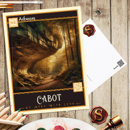 Cabot, Arkansas | Postal de época