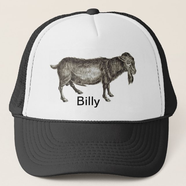Cabra de Billy - GORRA DE BÉISBOL (Anverso)