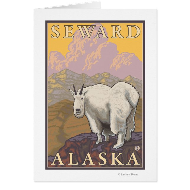 Cabra de montaña - Seward, Alaska (Frente)