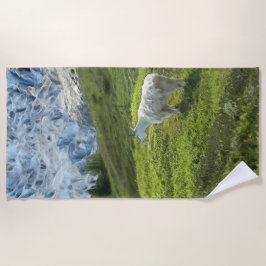 Cabra glaciar - toalla de playa