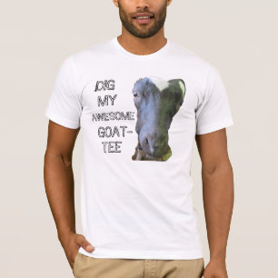 Cabra "MY AWESOME GOAT-TEE" Camiseta para adultos