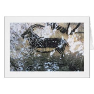 Cabra o Chamois, pintura rocosa en la habitación n
