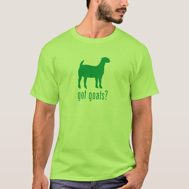 Cabras conseguidas camiseta divertida (Anverso)