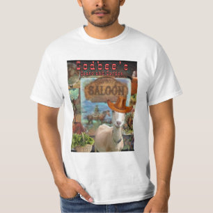 Cabras de Godbee y camiseta de jardín