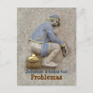 Caca de Oro ~ Tarjeta Postal / Invitación