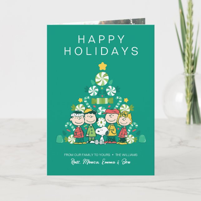 Cacahuetes | Árbol de Navidad de menta (Anverso)