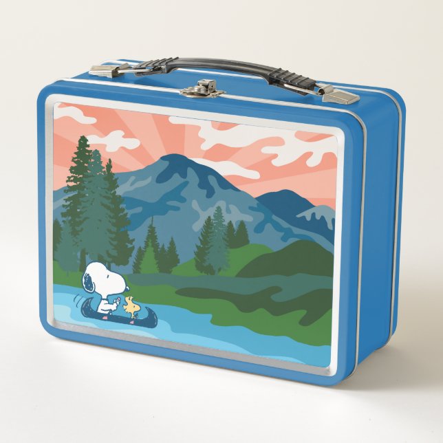 Cacahuetes | Canoa Snoopy & Woodstock (Anverso)