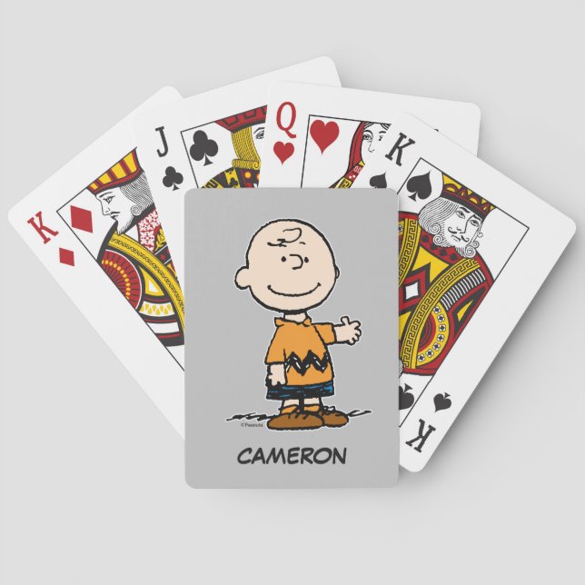Cacahuetes | Cartas de juego de Charlie Brown (Reverso)
