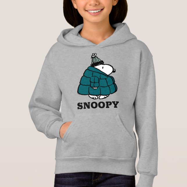 Cacahuetes | Chaqueta Snoopy Winter Puffer (Anverso)