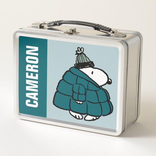Cacahuetes | Chaqueta Snoopy Winter Puffer (Anverso)
