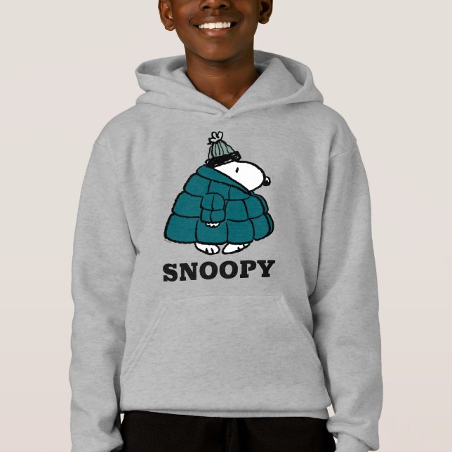 Cacahuetes | Chaqueta Snoopy Winter Puffer (Anverso)
