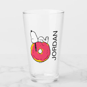 Cacahuetes   Donut rosado Snoopy