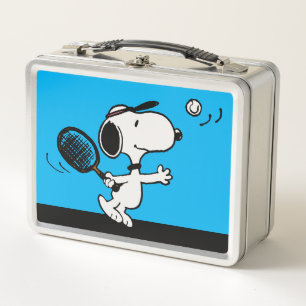 Cacahuetes Snoopy Juega Al Tenis