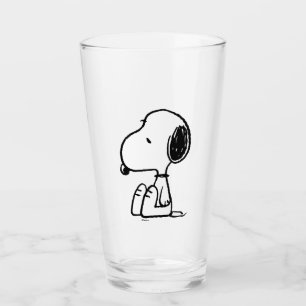 Cacahuetes Snoopy Mirando hacia abajo