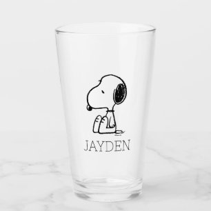 Cacahuetes Snoopy Mirando hacia abajo Añadir s