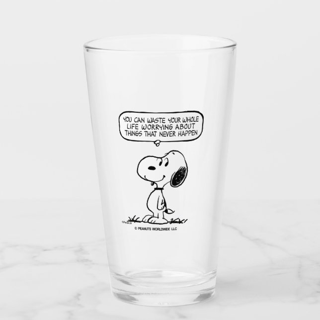 Cacahuetes | Snoopy, no puedes aguantar toda tu vi (Anverso)