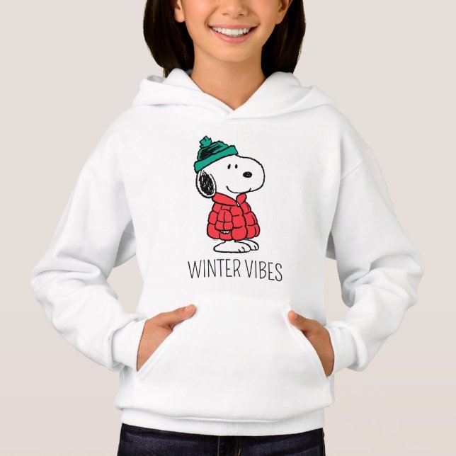 Cacahuetes | Snoopy Winter Coat & Gorra (Anverso)