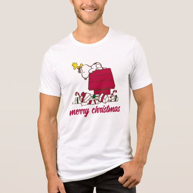 Cacahuetes | Snoopy & Woodstock Merry Ugly Sweater (Anverso)