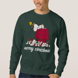Cacahuetes Snoopy & Woodstock Merry Ugly Sweater