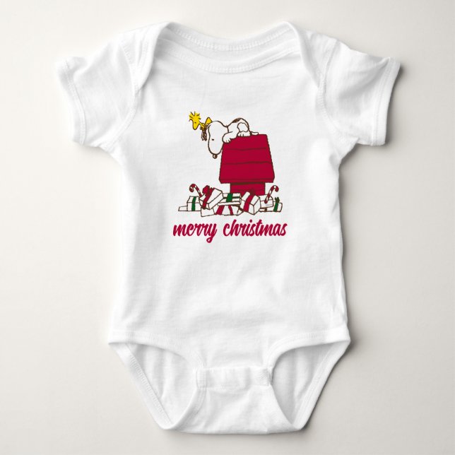 Cacahuetes | Snoopy & Woodstock Merry Ugly Sweater (Anverso)