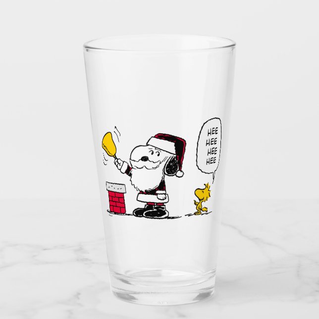 Cacahuetes | Snoopy & Woodstock Santa Bell Ringer (Anverso)