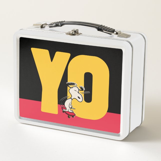Cacahuetes | Snoopy YO Skateboard (Anverso)