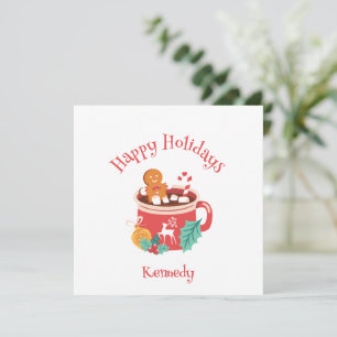 Cacao caliente y Gingerbread