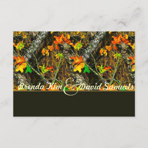 Cacería de Camos Elegante Invitación a la Boda