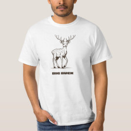 Cacería de ciervos de caza masiva camiseta
