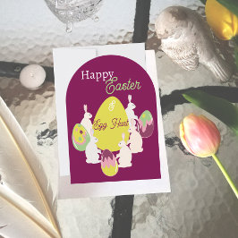 Cacería de huevos. Invitación