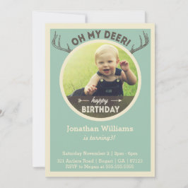Cacería de invitaciones de cumpleaños para bebés o