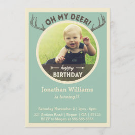 Cacería de invitaciones de cumpleaños para bebés o