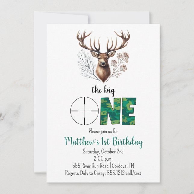 Cacería de la invitación de cumpleaños para el pri (Anverso)