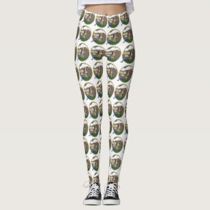 CACHÉ EN CHICA - GEOCACHING Leggings