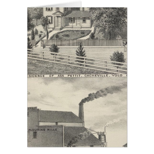 Cacheville res, molino de Madison (Frente)