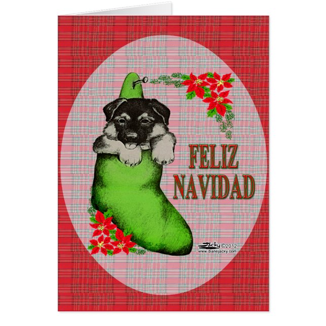 Cachorrito Feliz Navidad (Frente)