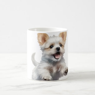 Cachorro Adorable para tu Taza de Café 