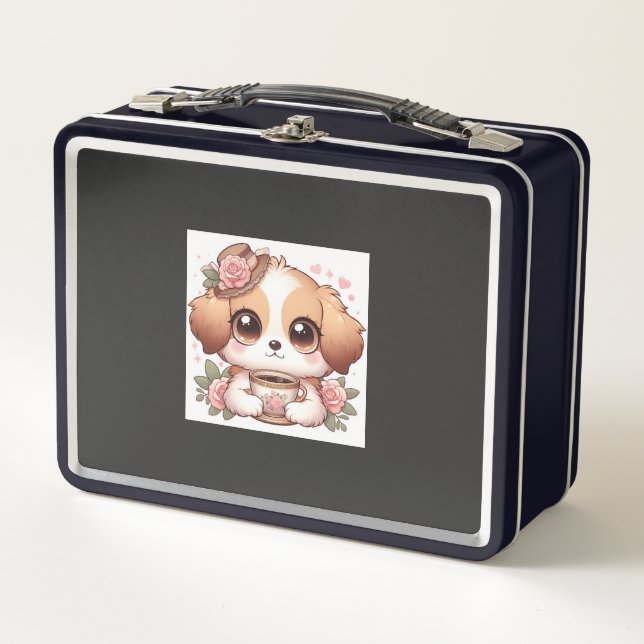 Cachorro Antiguo con Té (Anverso)
