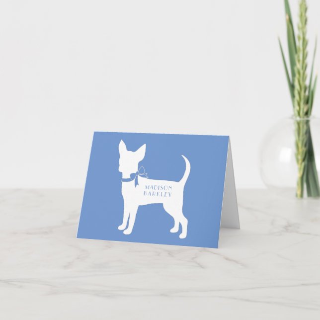 Cachorro chihuahua (Anverso)