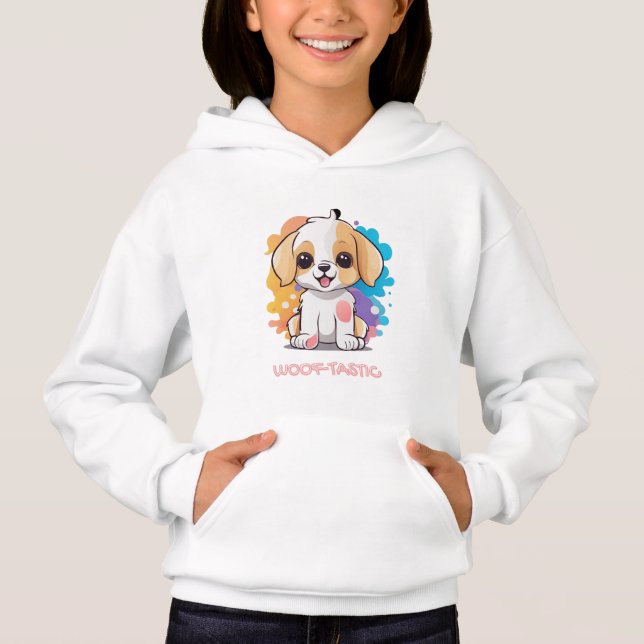 Cachorro con manchas coloridas (Anverso)