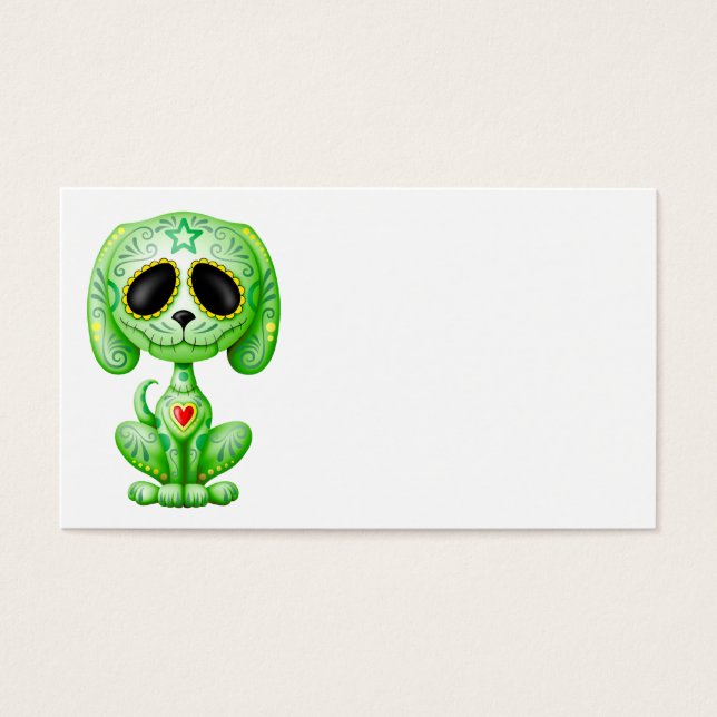 Cachorro de azúcar verde zombi (Frente)