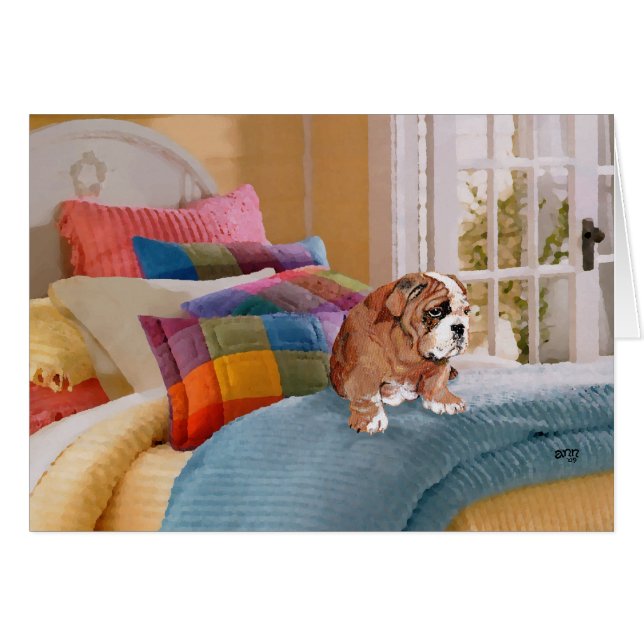Cachorro de Bulldog inglés (Anverso (Horizontal))