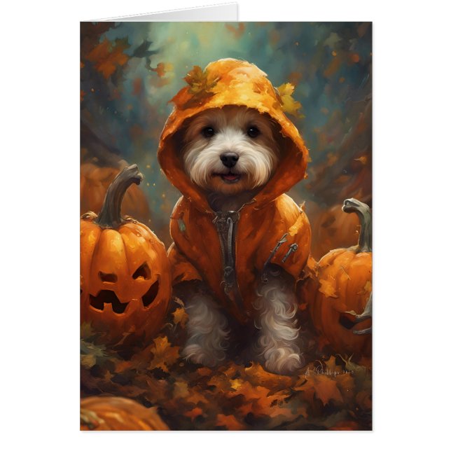 Cachorro de calabaza otoñal (Frente)