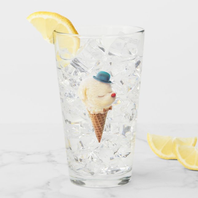 Cachorro de crema de hielo - dulce y salchicha (Anverso (hielo))