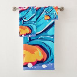 Cachorro en diseño de Abrigo Azul