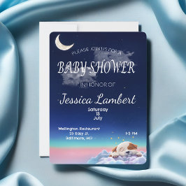 Cachorro En Las Nubes Invitación De Baby Shower