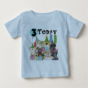 Cachorros camisetas y regalos de cumpleaños