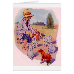 Cachorros de alimentación de los años 1930