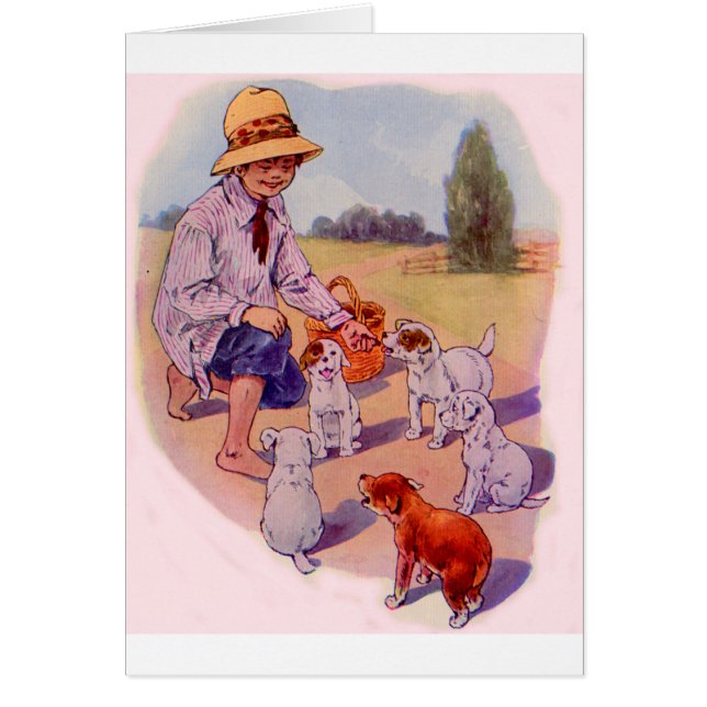 Cachorros de alimentación de los años 1930 (Frente)