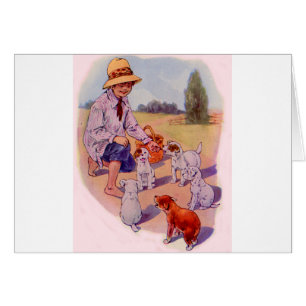 Cachorros de alimentación de los años 1930